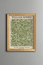 Green Willow Leaves - Vintage Patterned Painting - Slim Model