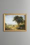 Woodland Landscape - Vintage Patterned Painting - Slim Model