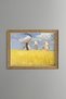 Harvesters - Vintage Patterned Painting - Fine Model