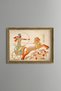 Ancient Egyptian War Chariot - Vintage Patterned Painting - Fine Model