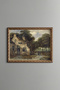 Farmhouse - Vintage Patterned Painting - Slim Model