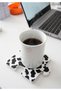 Cow Patterned 2-Piece Puzzle Coaster Set - 2