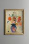 Colorful Flowers in a Vase - Vintage Patterned Painting - Slim Model