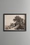 Woodland Landscape - Vintage Patterned Painting - Slim Model