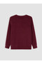 Peak New Season Plum Velvet Pajama Set with a Bicycle Collar. - 8