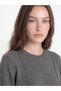 Peak New Season Anthracite Crew Neck Women's T-Shirt - 3