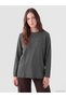 Peak New Season Anthracite Crew Neck Women's T-Shirt