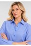 Women's Saks Blue Premium Slim Long-Sleeve Classic Shirt. - 2