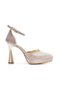 Pointed Toe Platform Heel Shoes, 11 cm Heel Height. - 2