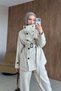 Estelle Scuba Suit Beige - 4