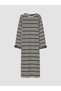 Zero Roba Collar Striped Dress for Style Enthusiasts from Uzg Store - 6