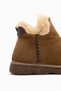 Lorrie Genuine Leather Mink Suede Fur-Lined Women's Ankle Boots. - 5