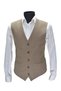 Men's V-Neck Vizon Micro-Textured Vest 56119 - 6