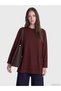 Peak New Season Burgundy Soft Touch Women's Sweatshirt Tunic
