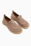 Greta Vizon Suede Thick-Soled Women's Loafers. - 3