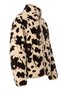 Bambi Patterned Fleece Zippered Teddy Sweatshirt Cardigan - 2