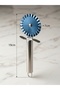 Serrated Blade Stainless Steel Pizza and Dough Cutting Wheel, 19X7 Cm. - 2