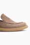 Greta Vizon Suede Thick-Soled Women's Loafers. - 5
