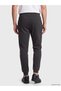 Peak New Season Anthracite Embroidered Men's Jogger Sweatpants - 8