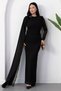 Bicycle collar buckle shawl detail dress k-262760 - 6