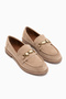 Callie Vizon Suede Embellished Women's Loafers - 3