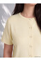 Peak New Season Ecru Plus Size Embellished Buttoned Women's Knit Cardigan - 2