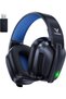 سماعة رأس لاسلكية للألعاب من Vakedy، متوافقة مع أجهزة PS5 وPC وPS4 وSwitch وMac، بتقنية 2.4GHz منخفضة التأخير وبلوتوث 5.3.