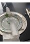 Blown Glass Napkin Holder, Set of 8