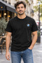 Bmw Logo Minimalist T-Shirt with Chest Print - 2