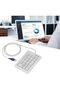 لوحة مفاتيح رقمية ميكانيكية، كابل USB، تيار مستمر 5 فولت، 21 مفتاح، لوحة مفاتيح رقمية 21 مفتاح، توصيل وتشغيل، مناسبة للنقش. - 2