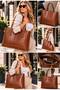 Women's Shoulder Bag Crocodile Leather Croco - 2