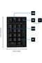 Numeric Keypad USB Mechanical Compact Keyboard - 6