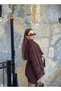 New Season Belted Double-Breasted Collar Midi Oversize Cashmere Coat - 7