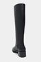 Tetra Black Matte Pointed-Toe Women's Ankle Boots - 8