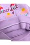 Baby Girl Winter 3-Piece Set with Fleece Lining, Floral Print, and Text Details, Including Top and Bottom, for Ages 6-9-12-18-24 Months. - 6