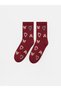 Rmz Gi̇yi̇m Farkiyla New Year's Themed Women's Socks