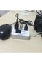 قارئ بطاقات ومحور USB بثلاثة منافذ، قارئ بطاقات ذاكرة خارجي عالي السرعة (MS، Micro SD، SD/MMC، M2، TF C). - 6