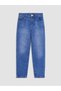 Peak New Season Blue Regular Fit Boys' Jeans