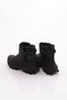 2004 Women's Fur Lined Side Zipper Thick Sole Parachute Fabric Snow Boots - 3
