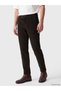 Peak New Season Khaki Regular Fit Textured Men's Trousers - 2