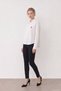 Women's Ecru Embroidered Shirt - 3