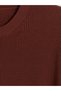Peak New Season Brown Crew Neck Men's Knitwear Sweater - 6