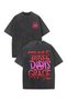 Three Days Grace Printed Unisex Oversize T-Shirt