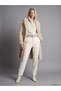 Peak New Season White High-Waisted Wide-Leg Women's Pants