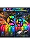 شريط إضاءة LED بطول 3 أمتار، شريط LED RGB قابل للتعتيم مع لاصق ذاتي وجهاز تحكم عن بعد - 7