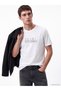 Peak New Season White Crew Neck Men's T-Shirt