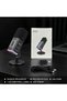 ميكروفون ألعاب XLR/USB للكمبيوتر، ميكروفون ديناميكي للكمبيوتر مخصص للبث المباشر والبودكاست، مع إضاءة RGB، وخاصية كتم الصوت. - 3