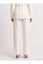 Peak New Season White High-Waisted Wide-Leg Women's Pants - 5