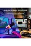 ميكروفون ألعاب XLR/USB مع برنامج، ميكروفون ديناميكي للكمبيوتر مع إضاءة RGB للبث المباشر والبودكاست - 2