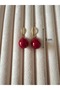 Suyolu Earrings with a Popular Design, Burgundy, Drop Style, Acr9673 - 3